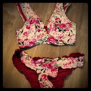Floral Bikini Swimsuit